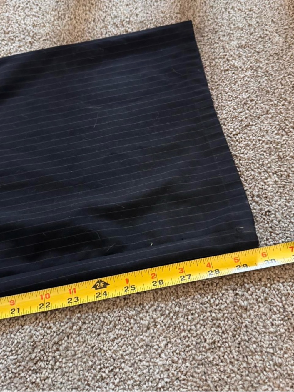 Mimosa Layered Denim / Pinstripe Dress Pants - Picture 6 of 7